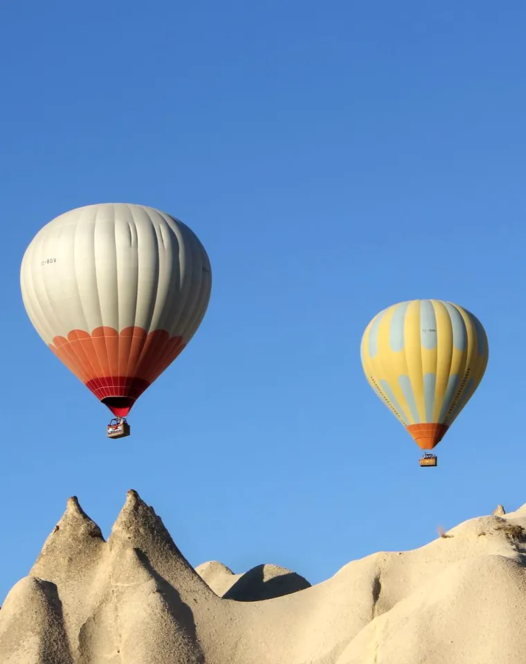 Ballons über Kappadokien